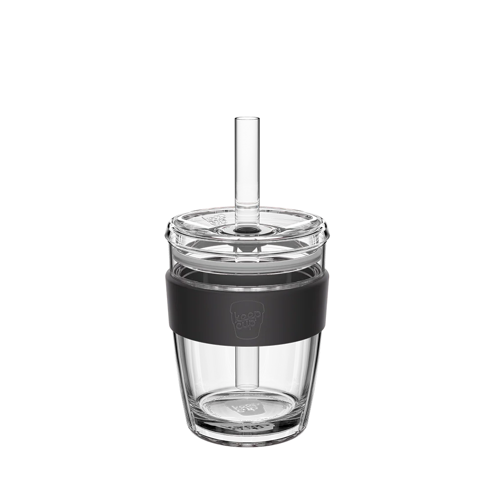 Cold Cup Longplay Boba - M 12oz | Black
