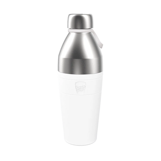Helix Bottle - L 660ml | White Chrome