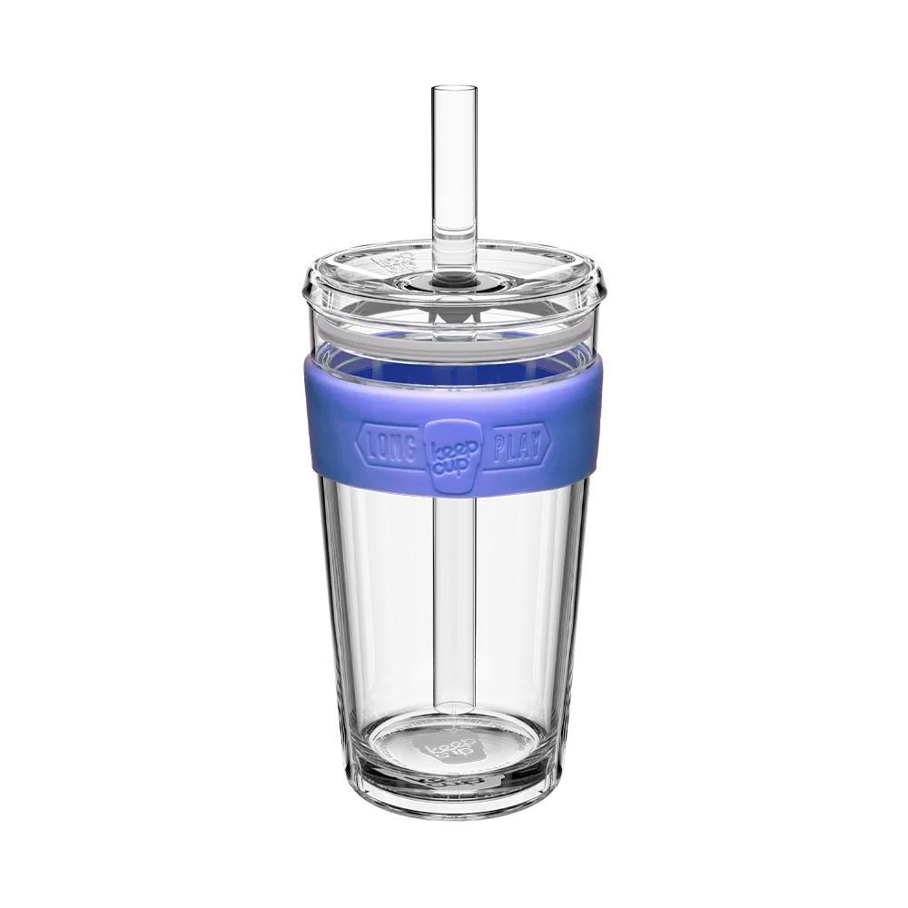 Cold Cup Longplay Boba - L 16oz | Indigo