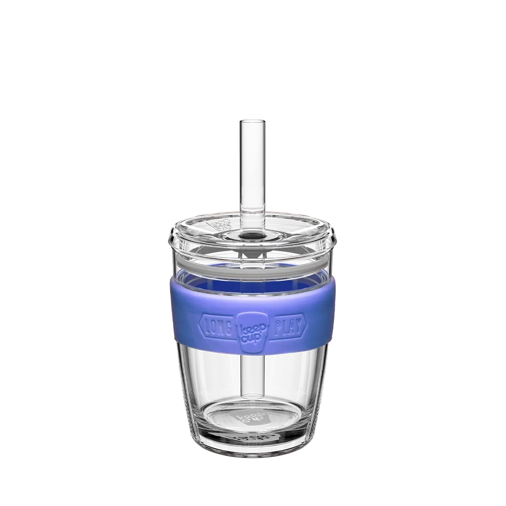 Cold Cup Longplay Boba - M 12oz | Indigo