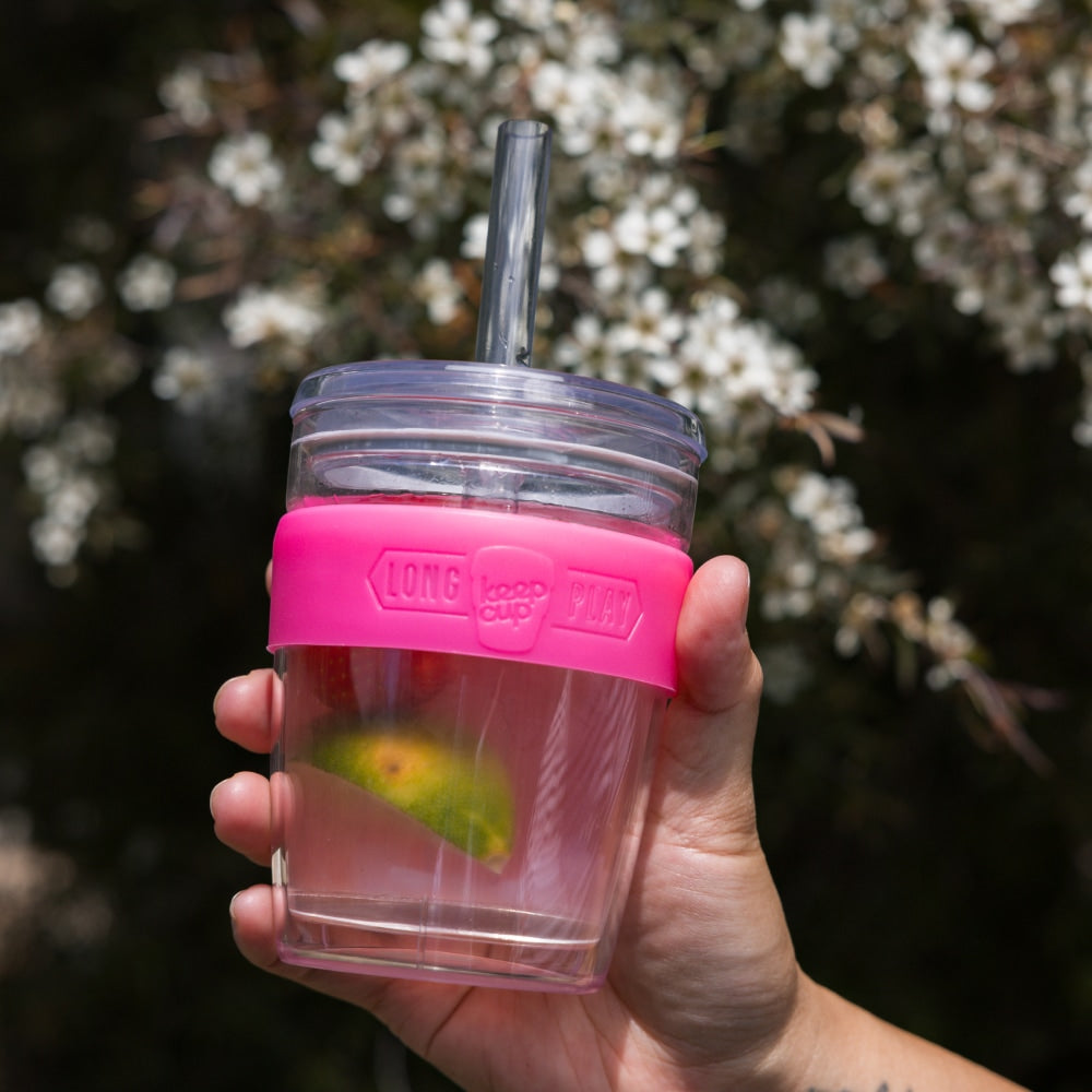 Cold Cup Longplay Boba - M 12oz | Flamingo
