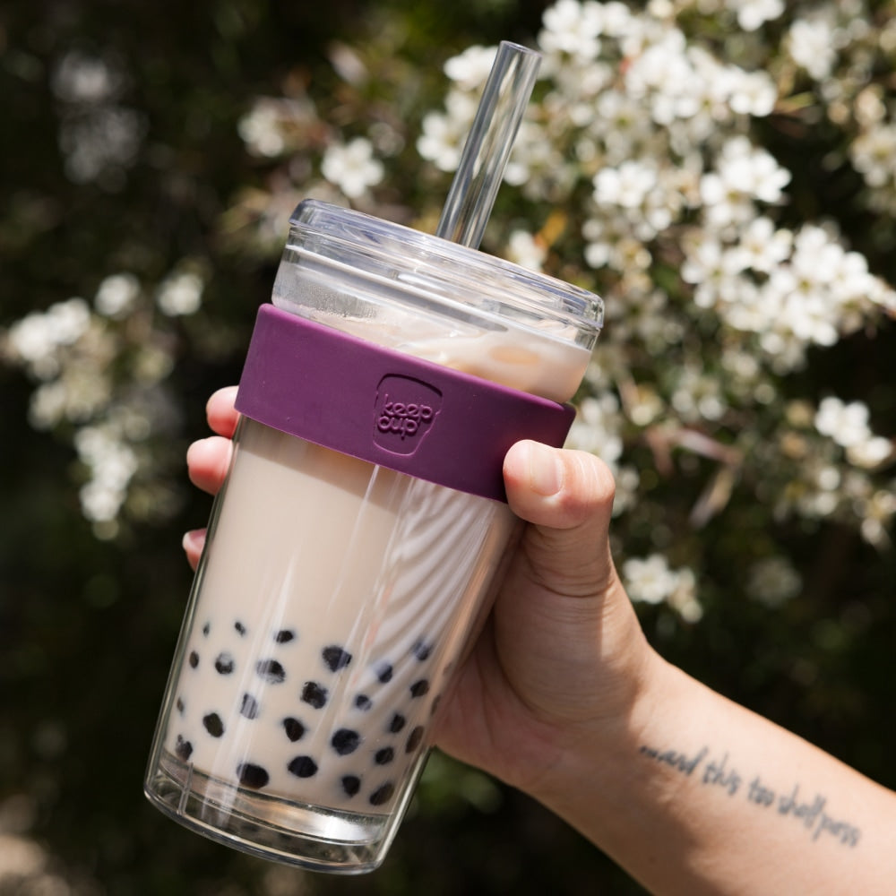 Cold Cup Longplay Boba - L 16oz | Merlot