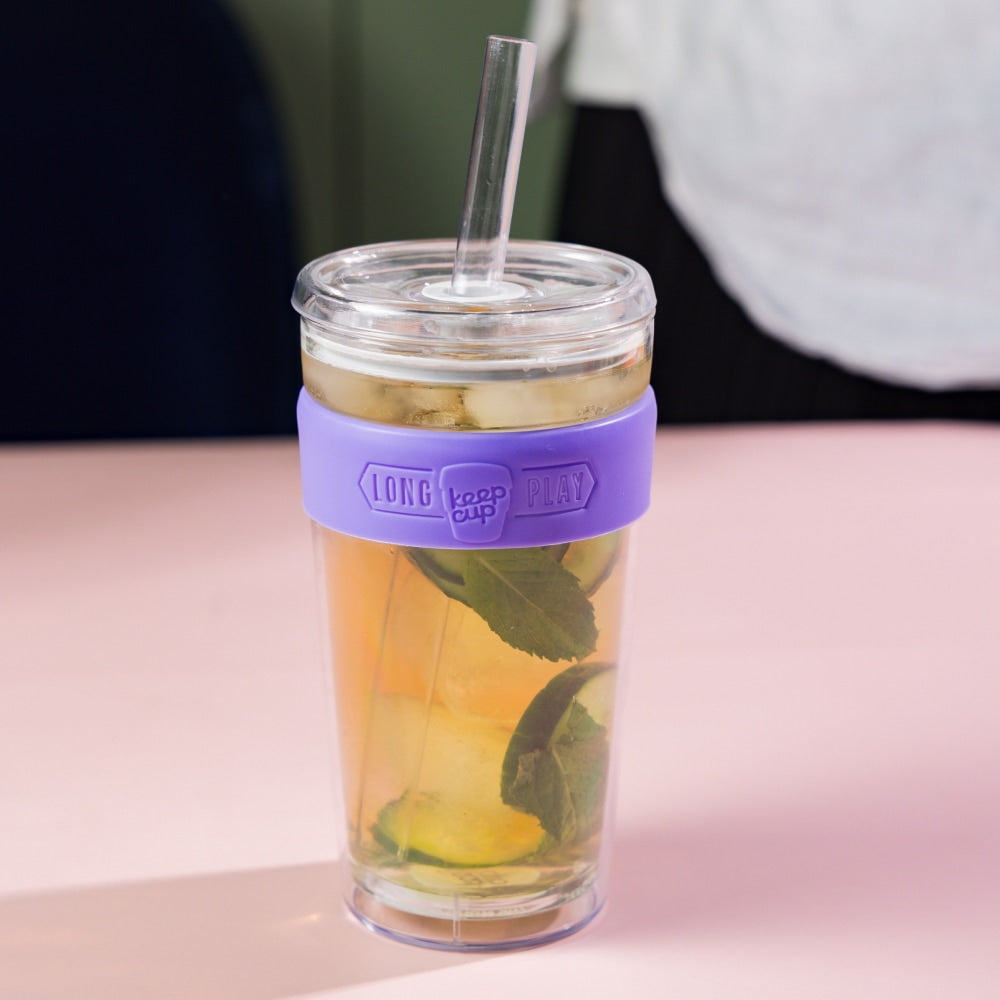 Cold Cup Longplay Boba - L 16oz | Indigo