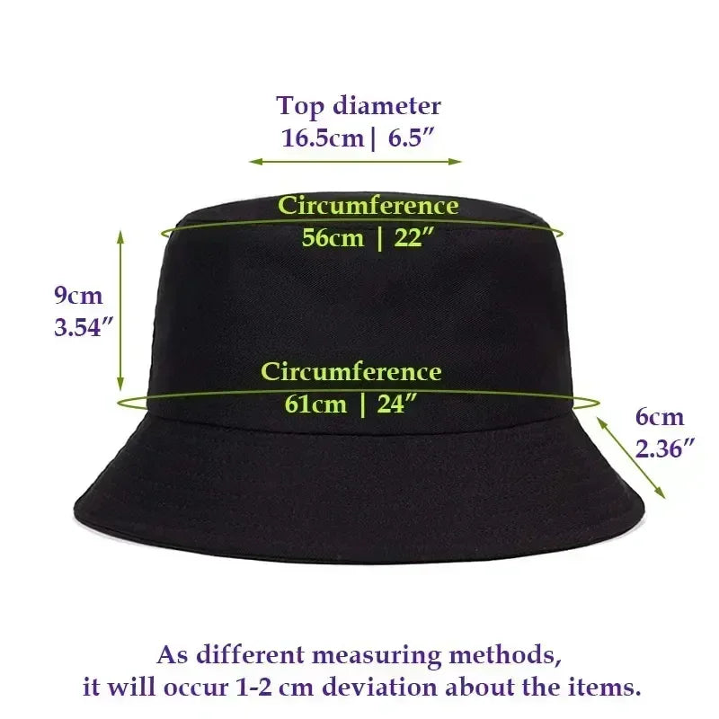 MILF Hunter Reversible Bucket Hat Adult Funny Streetwear Hip Hop Fisherman Cap Man Casual Daily Sun Beach Summer Panama Hats